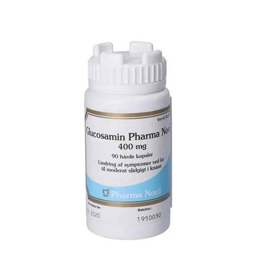 Glucosamin 400 mg - 90 kapsler Uglecare Glucosamin 400 mg