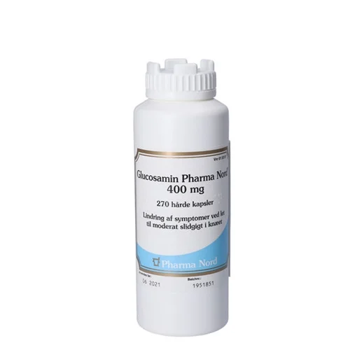 Glucosamin 400 mg - 270 kapsler Uglecare Glucosamin 400 mg