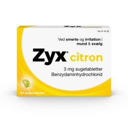 Zyx citron 3 mg