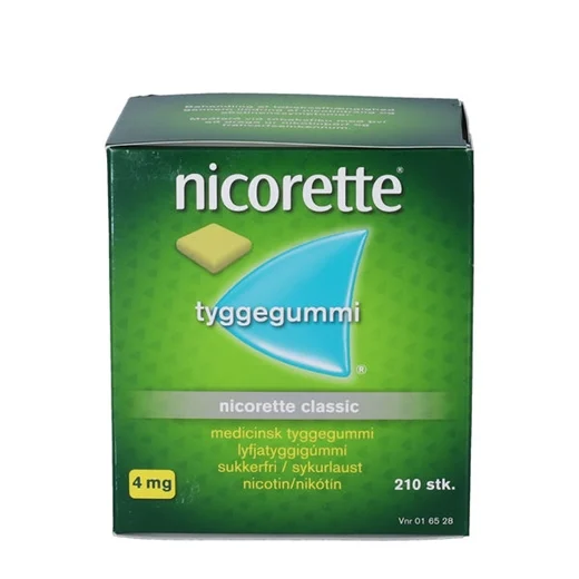 Nicorette Classic 4 mg Uglecare Nicorette Classic 4 mg