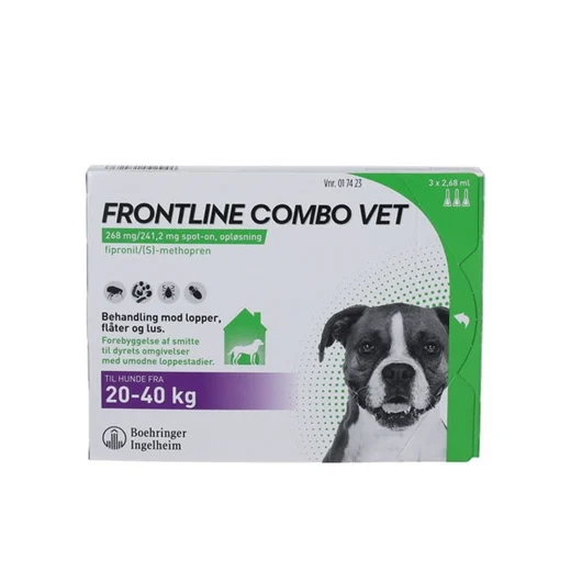 Frontline combo hund 20-40 kg Uglecare Frontline combo hund 20-40 kg