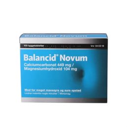 Balancid Novum 449 mg + 104 mg