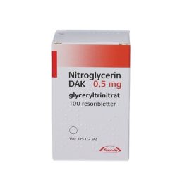 Nitroglycerin "DAK" 0,5 mg