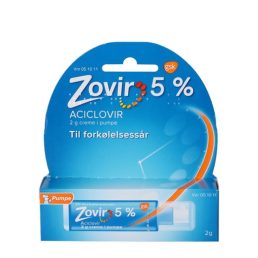 Zovir creme 5% med pumpe