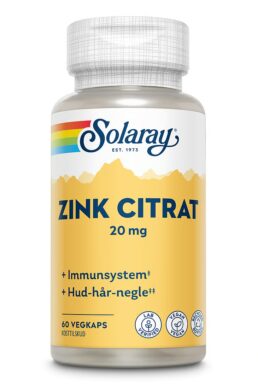 Solaray Zink Citrat 20 mg