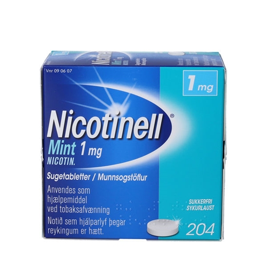 Nicotinell Mint 1 mg Uglecare Nicotinell Mint 1 mg