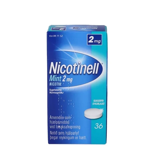 Nicotinell Mint 2 mg Uglecare Nicotinell Mint 2 mg