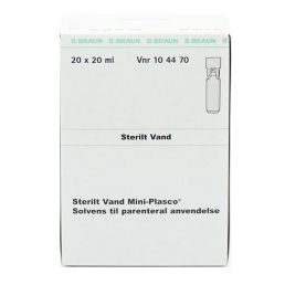 Sterilt Vand Mini-plasco