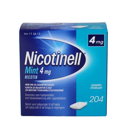 Nicotinell Mint 4 mg Uglecare Nicotinell Mint 4 mg