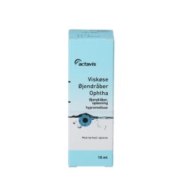 Viskøse øjendråber "Ophtha"