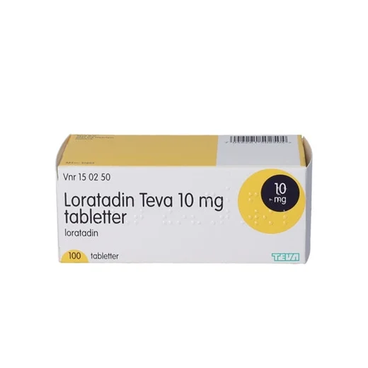 Loratadin "Teva" 10 mg Uglecare Loratadin "Teva" 10 mg