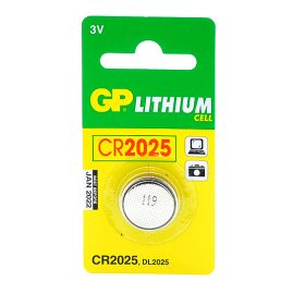 Batteri, 3V Lithium - CR 2025