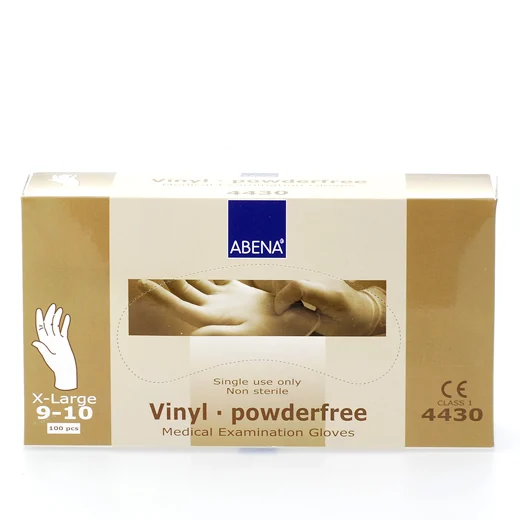 Abena vinyl handske XL u/pud. Uglecare Abena vinyl handske XL u/pud.