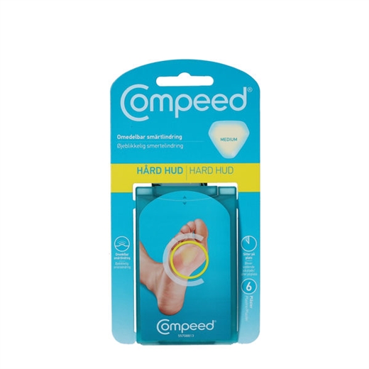 Compeed hård hud plaster mediu Uglecare Compeed hård hud plaster mediu