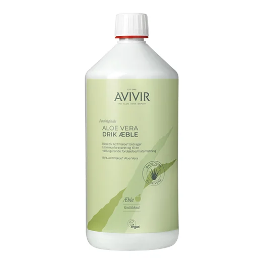 AVIVIR Drikke Aloe Vera Æble Uglecare AVIVIR Drikke Aloe Vera Æble