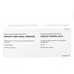 Xylocain sprayrør lange 230 mm