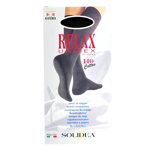 Solidea Relax140 m/Tå Sort S Uglecare Solidea Relax140 m/Tå Sort S
