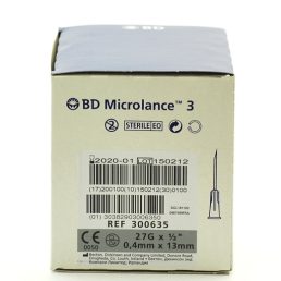 BD Microlance 3 kanyle Grå13mm