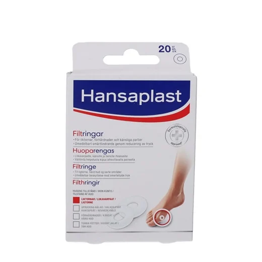 Hansaplast Filtringe runde Uglecare Hansaplast Filtringe runde