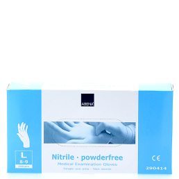 Abena Nitril handsker L u/pud.