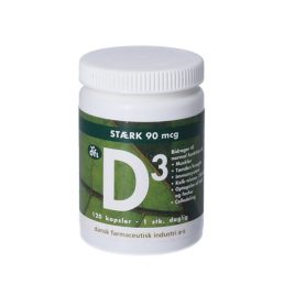 D3-vitamin stærk 90mcg