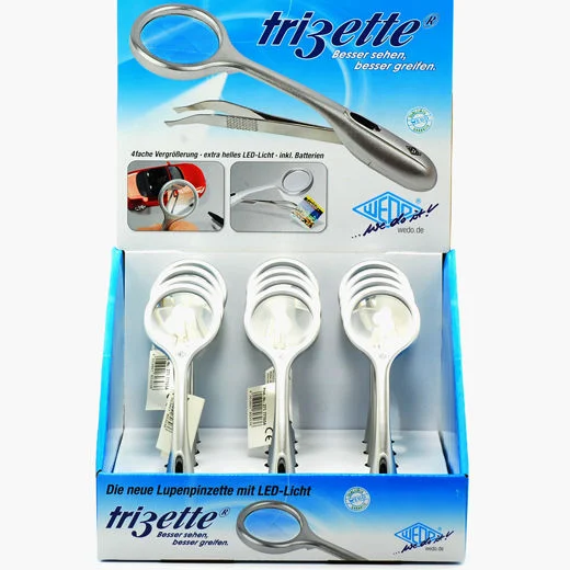 Sipacare lup/pincet m.LED lys Uglecare Sipacare lup/pincet m.LED lys