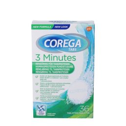 Corega Tabs 3 minutes