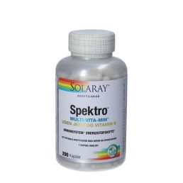 Solaray Spektro u/jern & vit.K