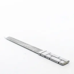 Neglefil m Stålhåndtag 130 mm