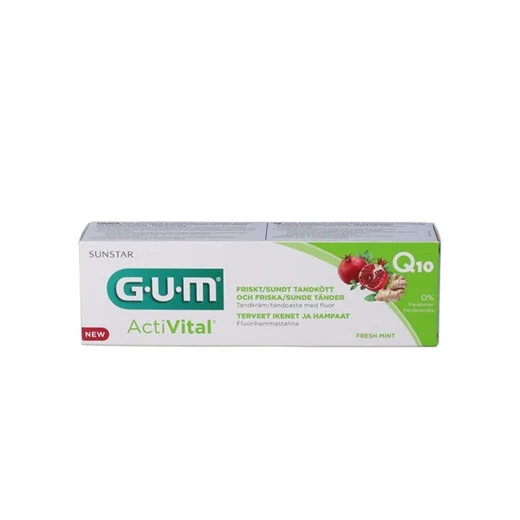 GUM ActiVital Fluor Tandpasta Uglecare GUM ActiVital Fluor Tandpasta