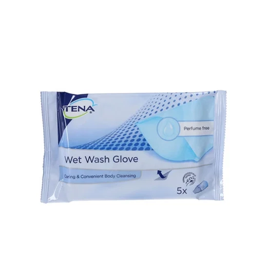 TENA Wet Wash Glove Uglecare TENA Wet Wash Glove