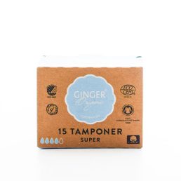 GingerOrganic Tampon Super