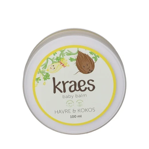 KRAES Baby Balm Havre/Kokos Uglecare KRAES Baby Balm Havre/Kokos