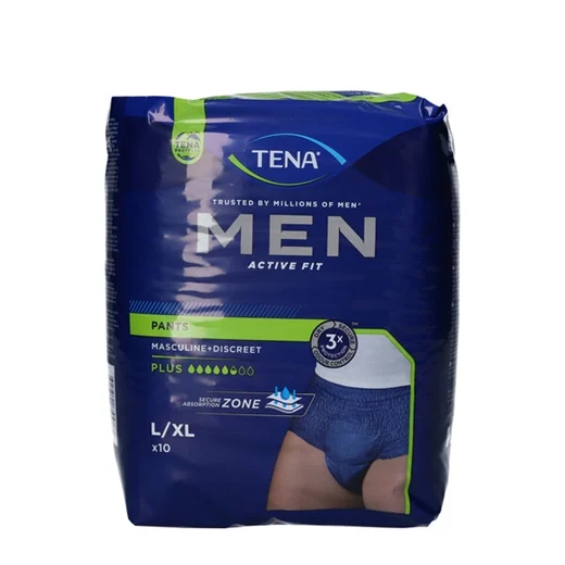 TENA Men Pant Act Fit Plus LXL Uglecare TENA Men Pant Act Fit Plus LXL