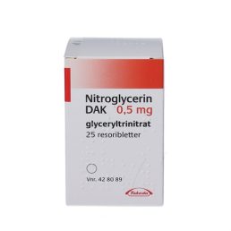 Nitroglycerin "DAK" 0,5 mg