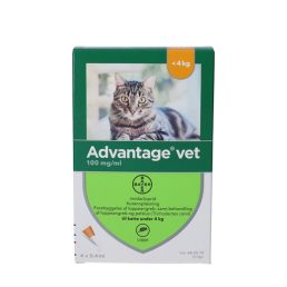 Advantage pour-on kat 0-4 kg