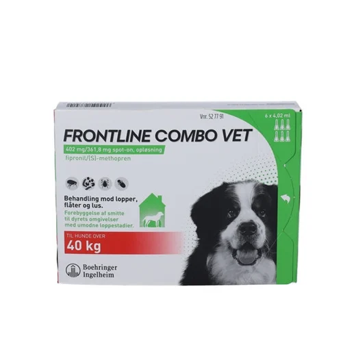 Frontline Combo hund over 40kg Uglecare Frontline Combo hund over 40kg