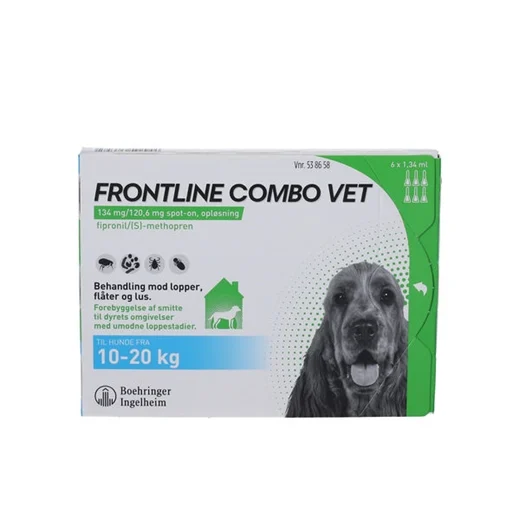 Frontline Combo hund 10-20kg Uglecare Frontline Combo hund 10-20kg
