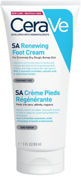 CeraVe SA Renewing Foot Cream