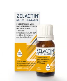 Zelactin D-dråber med BB12
