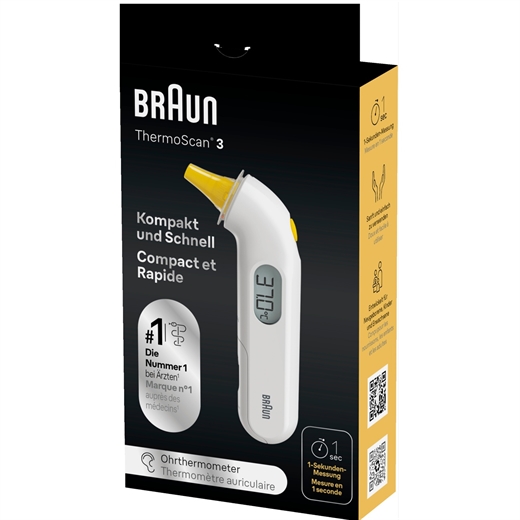 BraunHOT ThermoScan 3 Uglecare BraunHOT ThermoScan 3