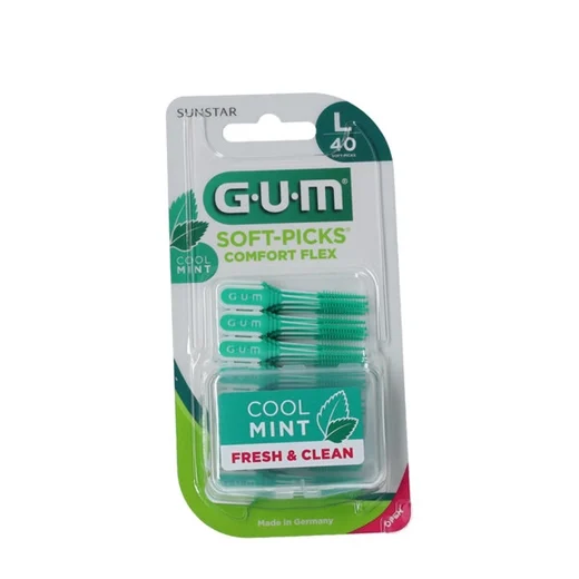 GUM Soft-Picks C F Mint Large Uglecare GUM Soft-Picks C F Mint Large