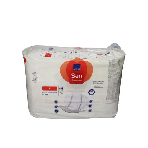 Abena San 8 Orange, Åben ble Uglecare Abena San 8 Orange, Åben ble