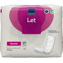 Abena Let hvid pink m/SAP