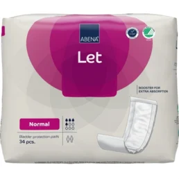 Abena Let hvid pink m/SAP