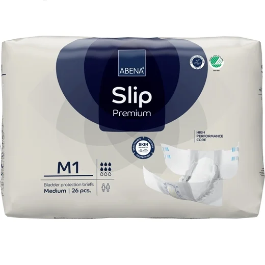 Abena Slip M1 blå Premium Uglecare Abena Slip M1 blå Premium