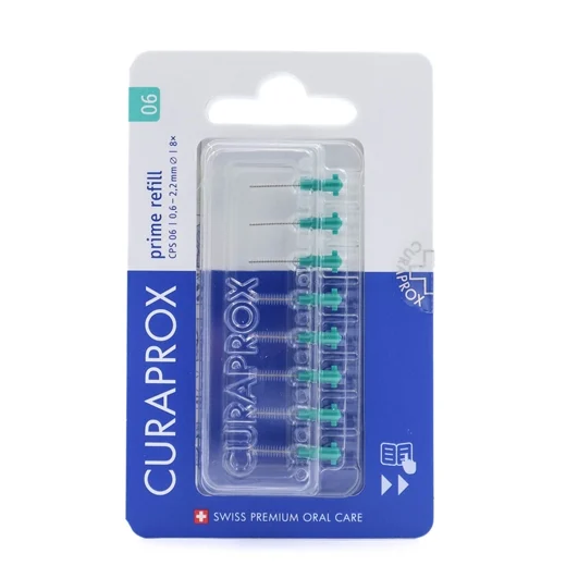 Curaprox 06 Prime refill grøn Uglecare Curaprox 06 Prime refill grøn