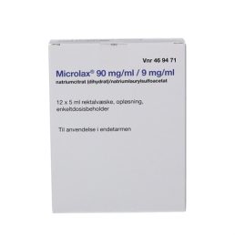 Microlax 9 mg/ml + 90 mg/ml