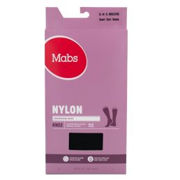Mabs Nylon Knee Wide Black XL