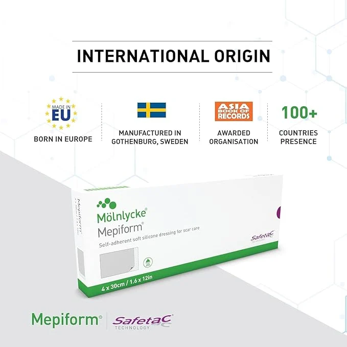 Mepiform Safetac 4x30 cm Uglecare Mepiform Safetac 4x30 cm - Billede 4